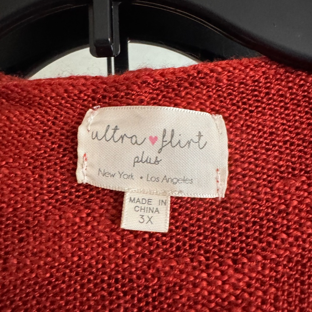 Ultra Flirt Colorblock Duster CardigAN - Picture 4 of 4
